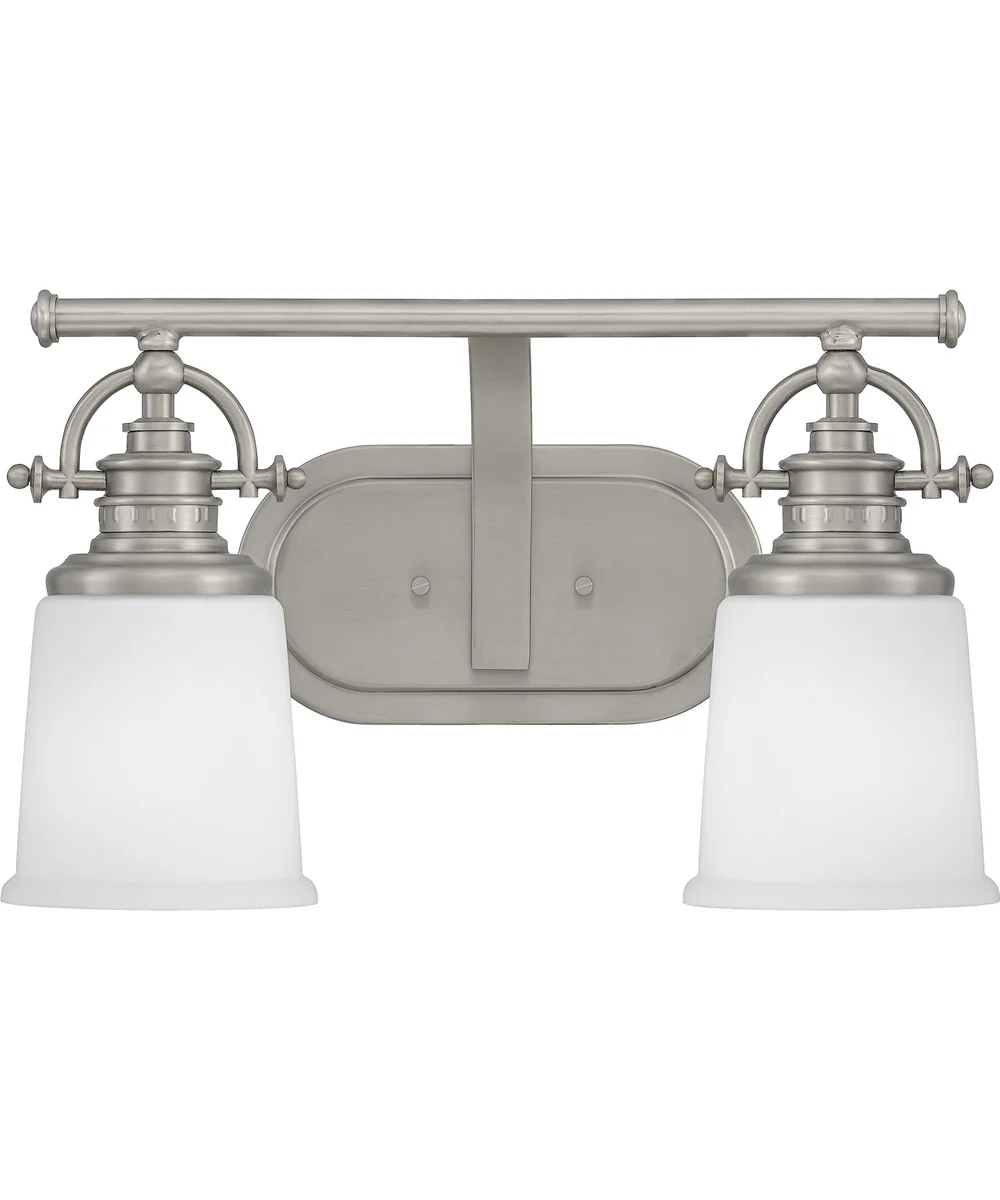 Grant Medium 2-light Bath Light Antique Nickel - Image 3