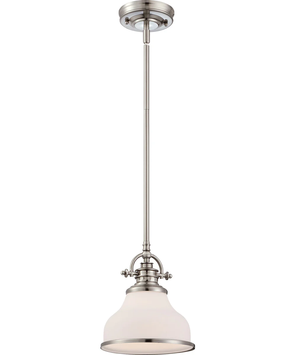 Grant Small 1-light Mini Pendant Brushed Nickel - Image 2