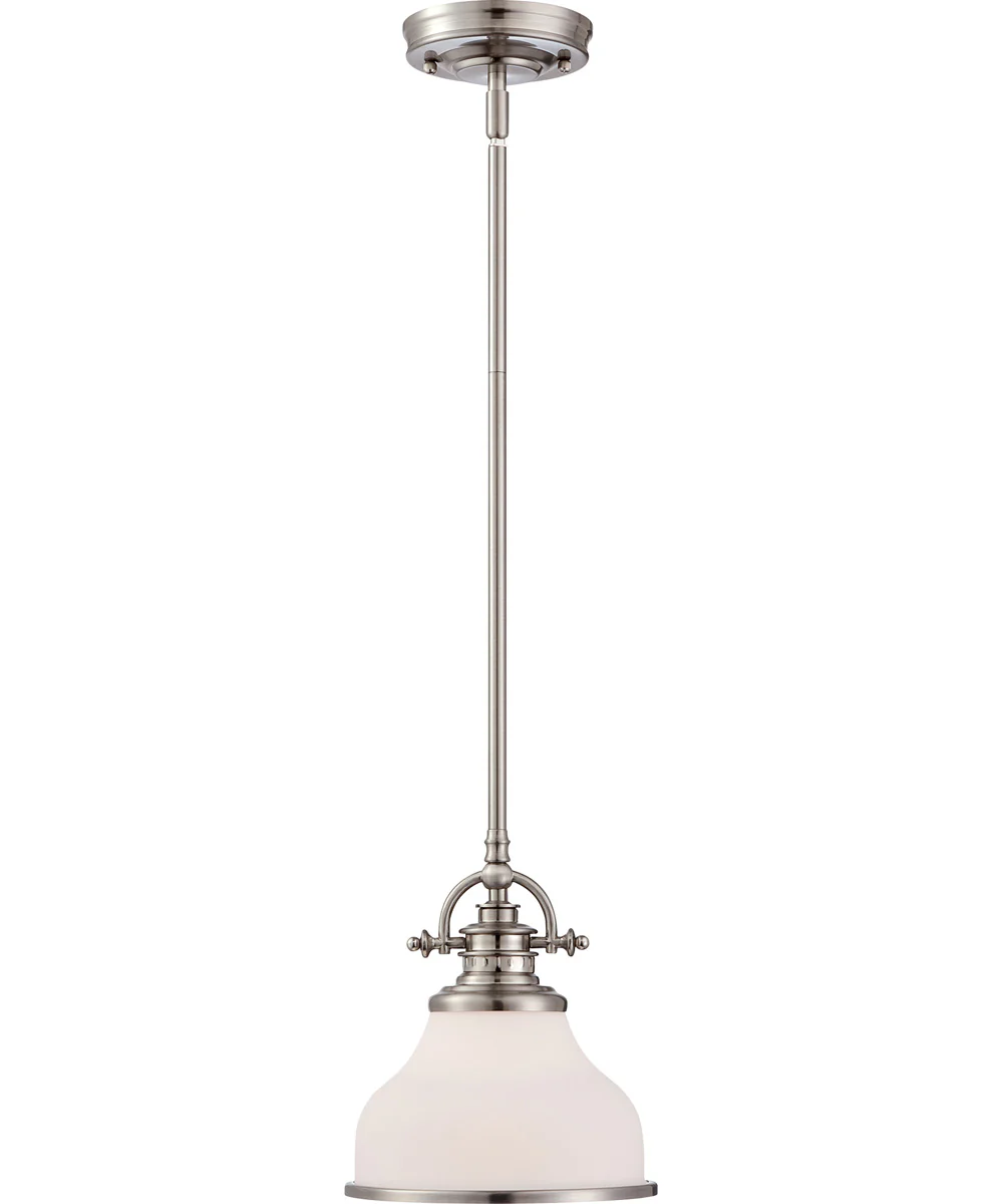Grant Small 1-light Mini Pendant Brushed Nickel - Image 4