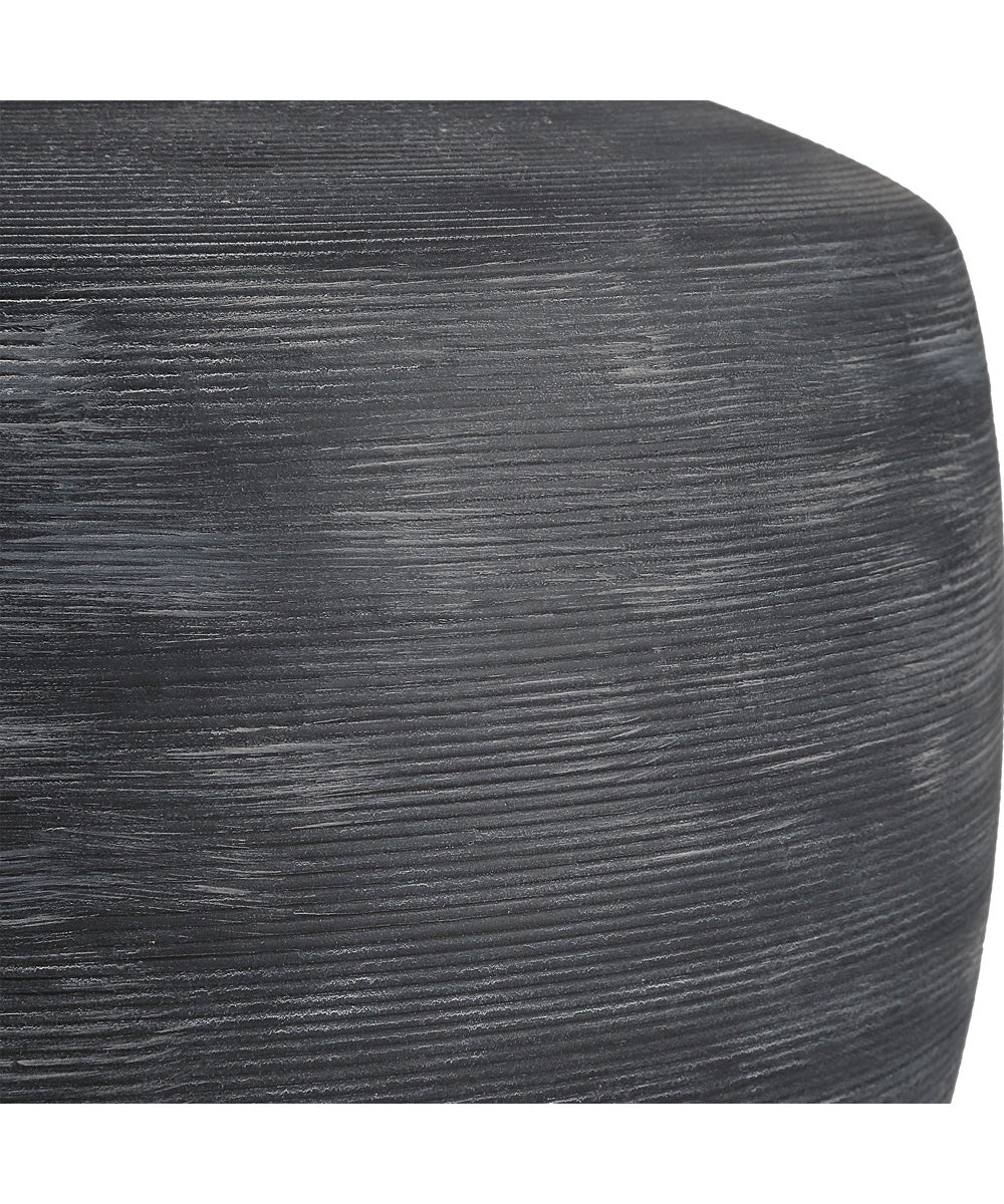 Graphite Ribbed Table Lamp - Image 7