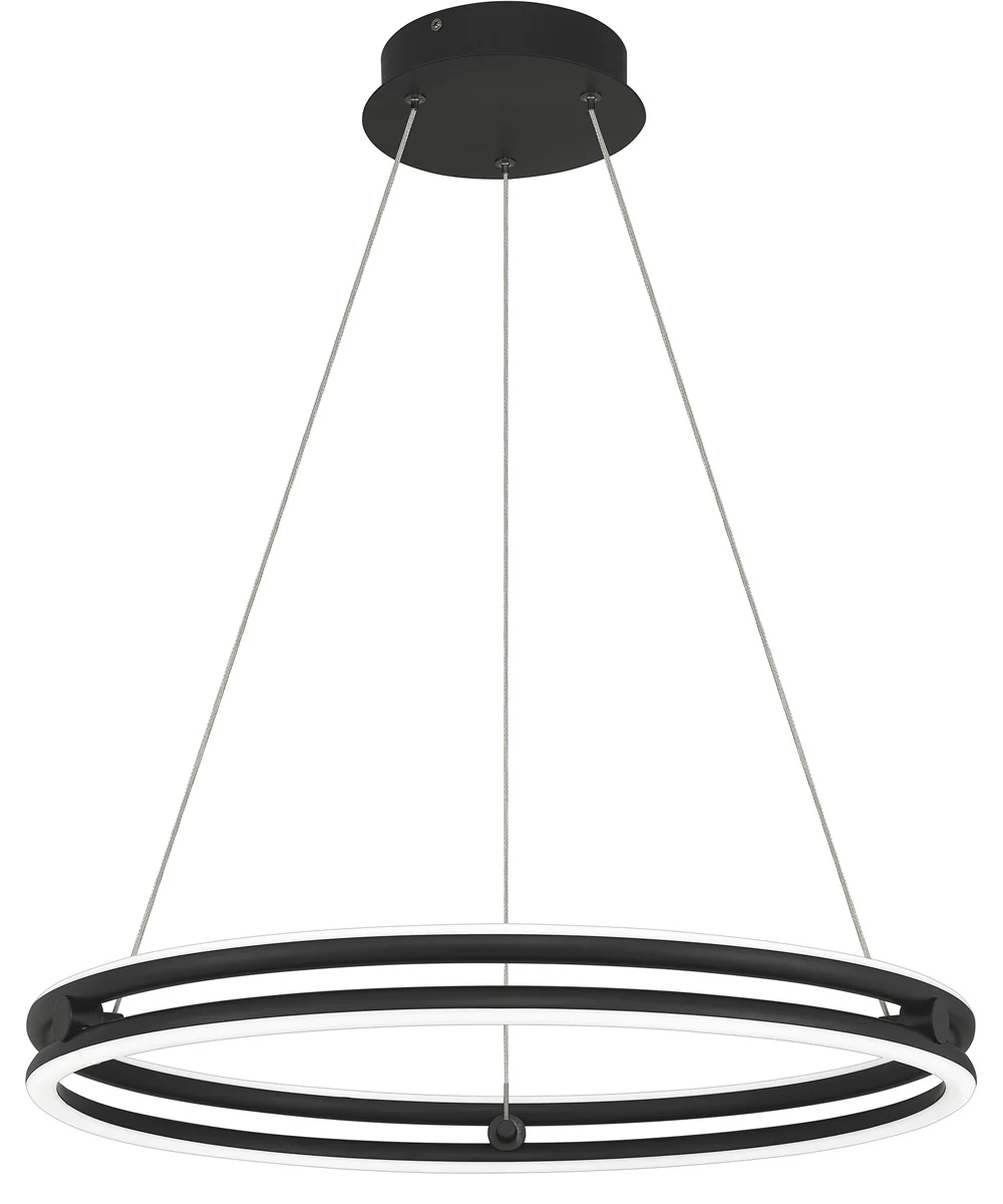 Graves  Pendant Matte Black