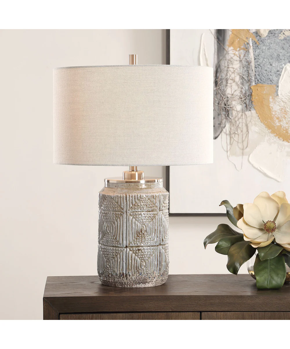 Graydon Gray Table Lamp - Image 2