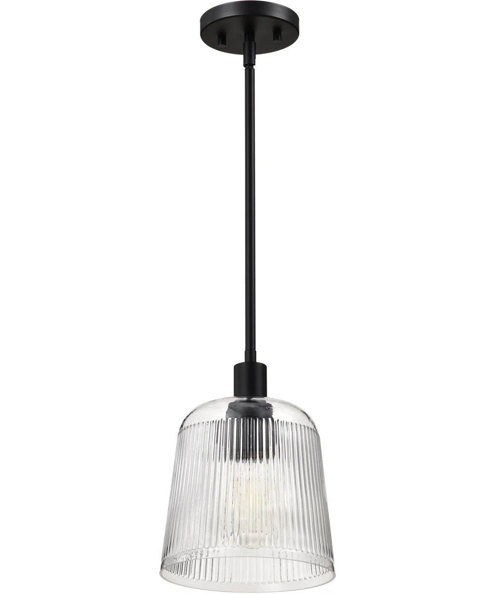 Grayson 1-Light Pendant Matte Black