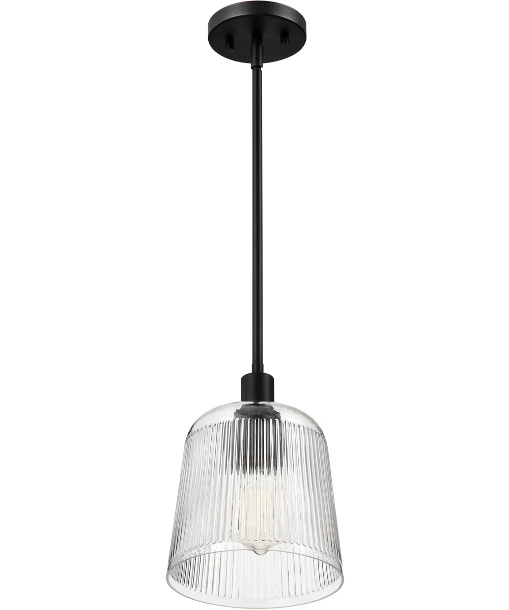 Grayson 1-Light Pendant Matte Black - Image 5