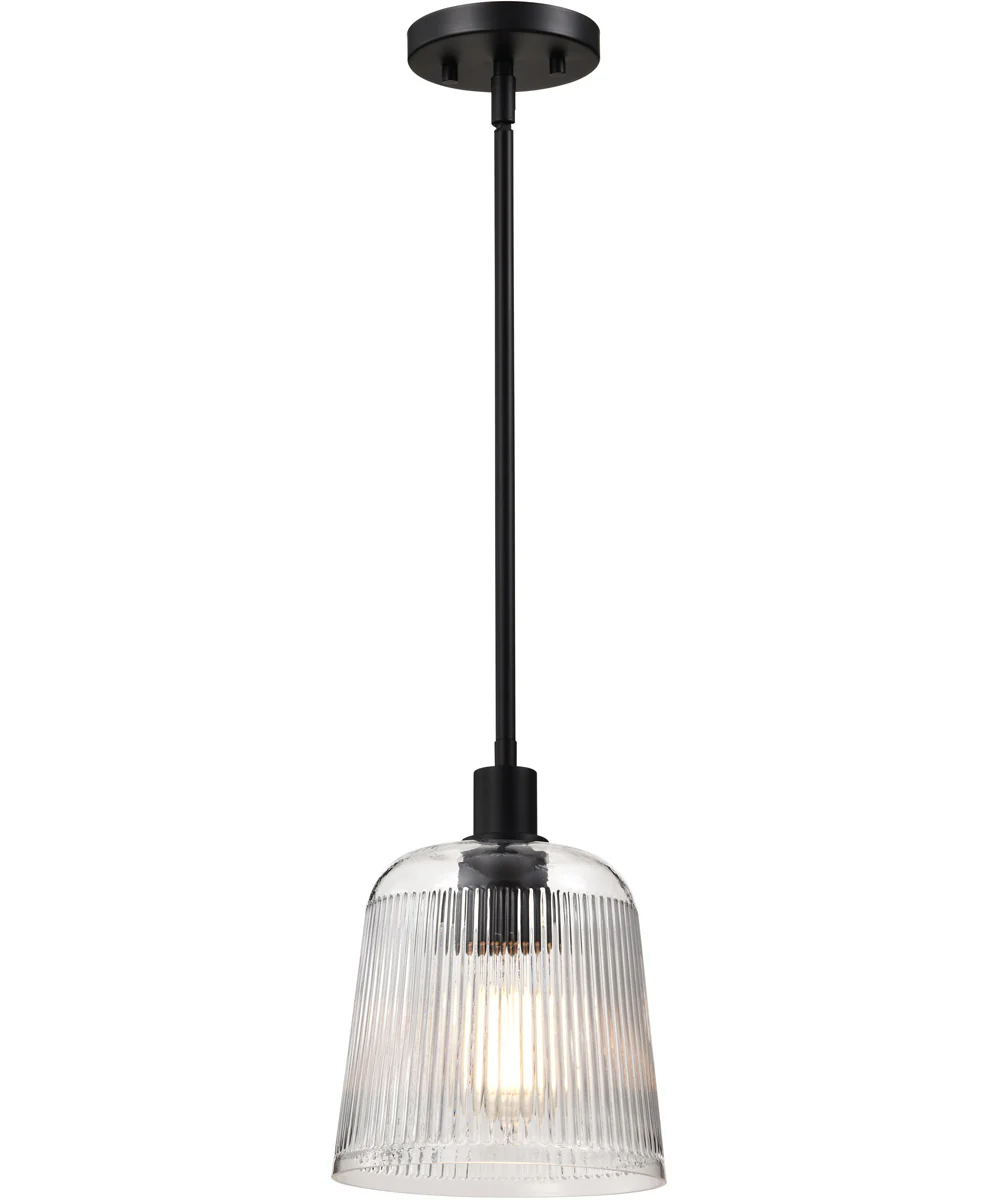 Grayson 1-Light Pendant Matte Black - Image 7
