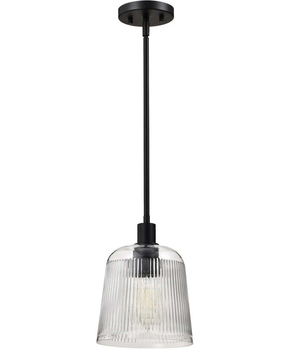 Grayson 1-Light Pendant Matte Black - Image 8