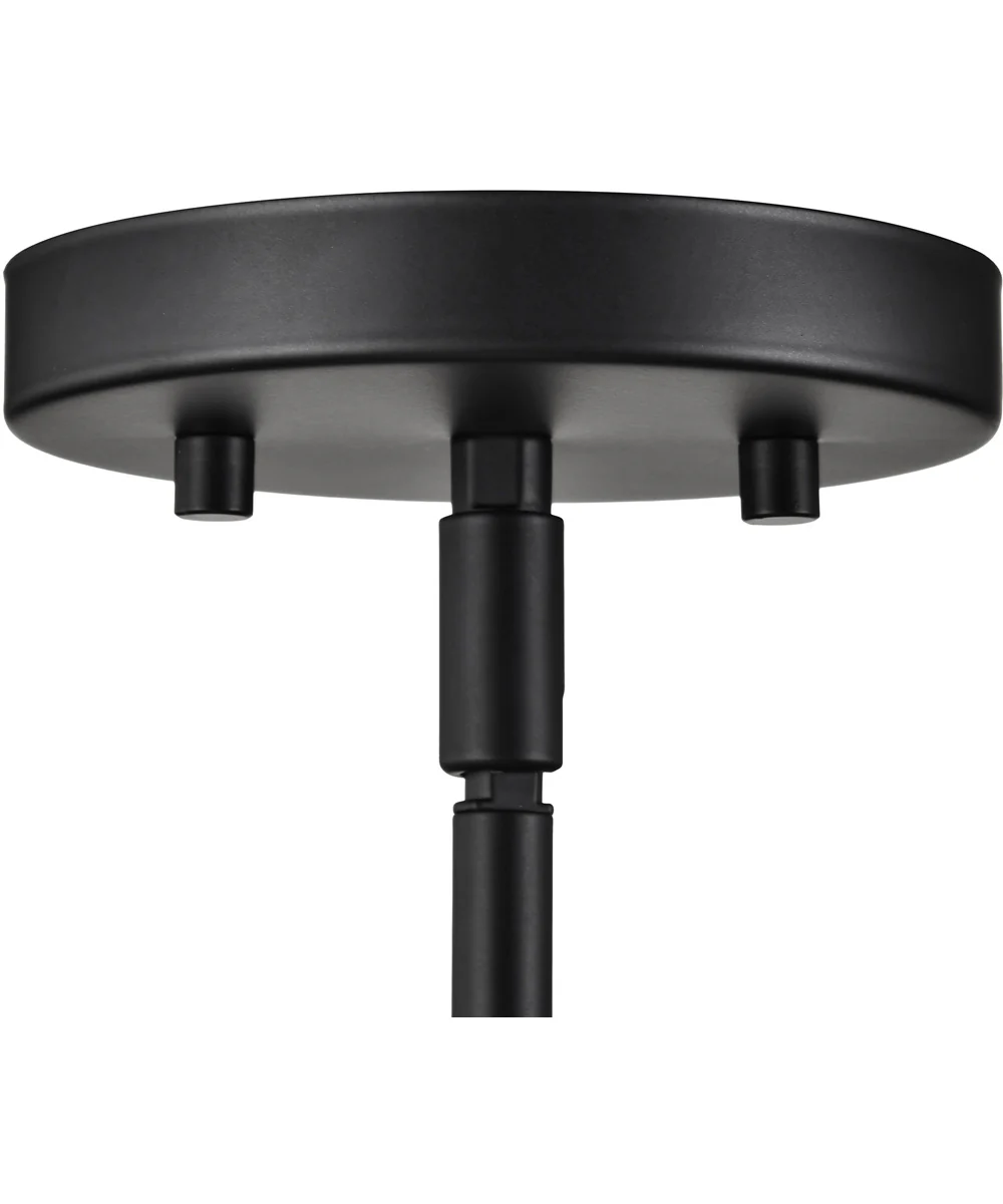 Grayson 1-Light Pendant Matte Black - Image 9