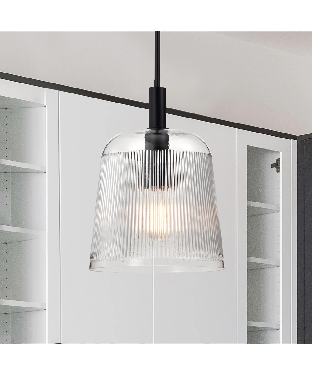 Grayson 1-Light Pendant Matte Black - Image 3