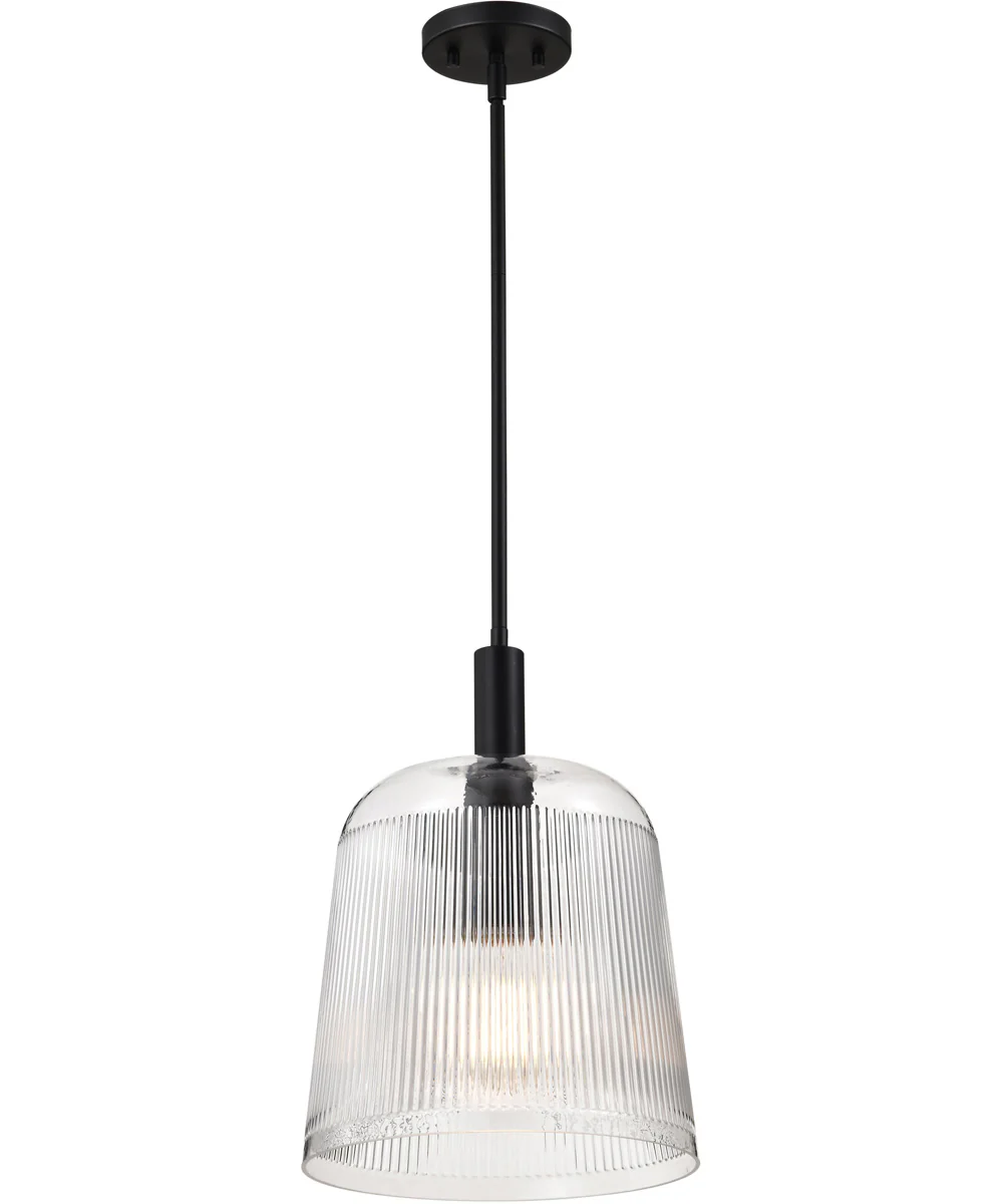Grayson 1-Light Pendant Matte Black - Image 4