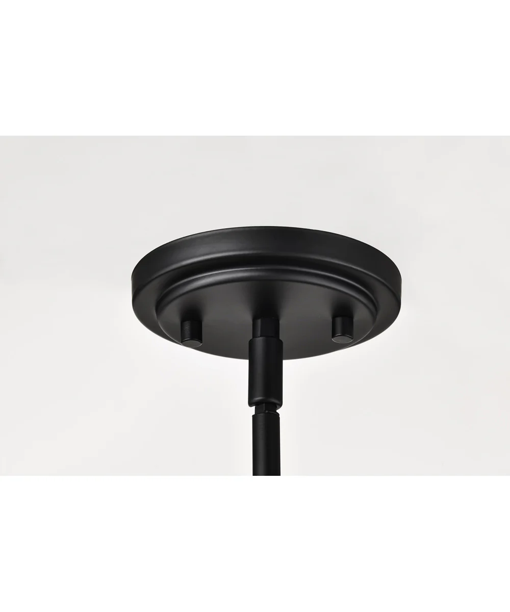 Grayson 5-Light Chandelier Matte Black - Image 9
