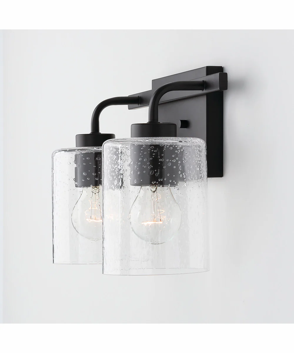 Greyson 2-Light Vanity Matte Black - Image 4