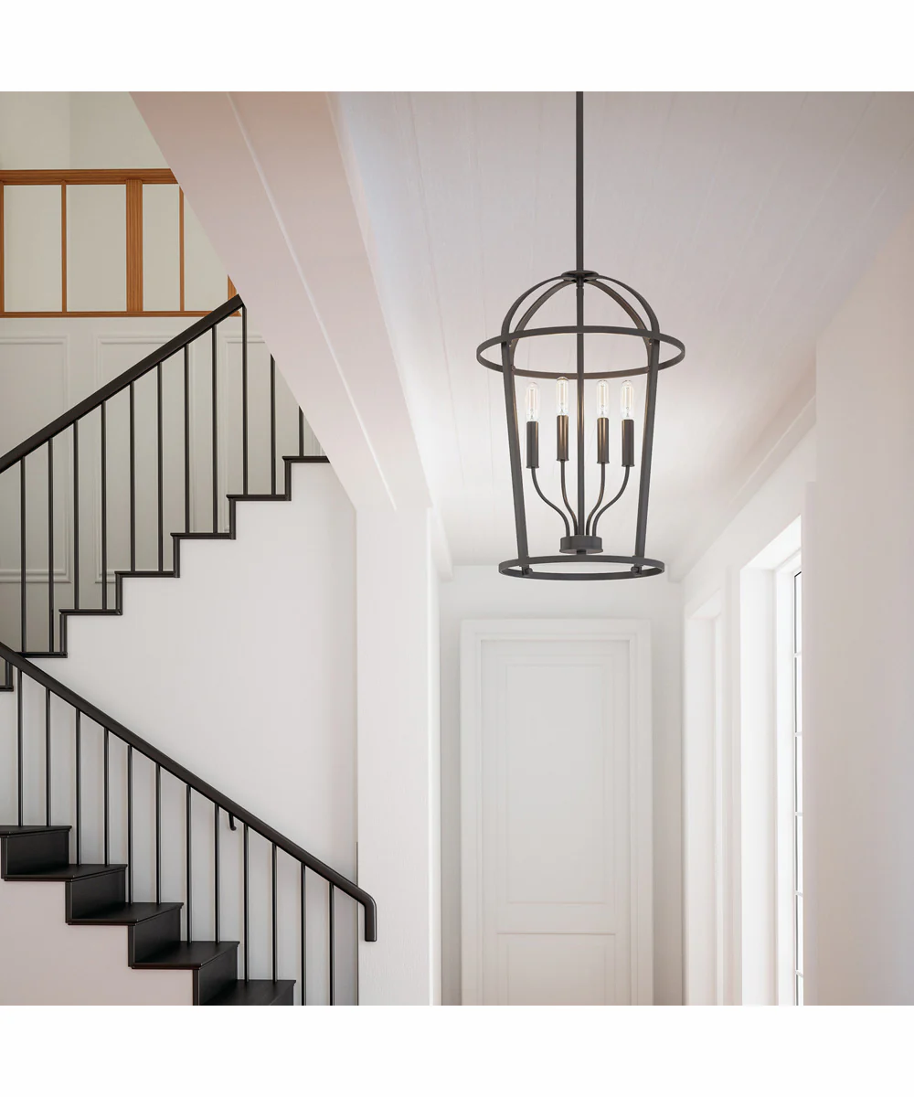 Greyson 4-Light Foyer Matte Black - Image 2