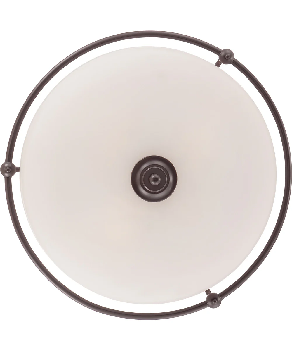 Griffin Extra Large 4-light Flush Mount Palladian Bronze - Image 5