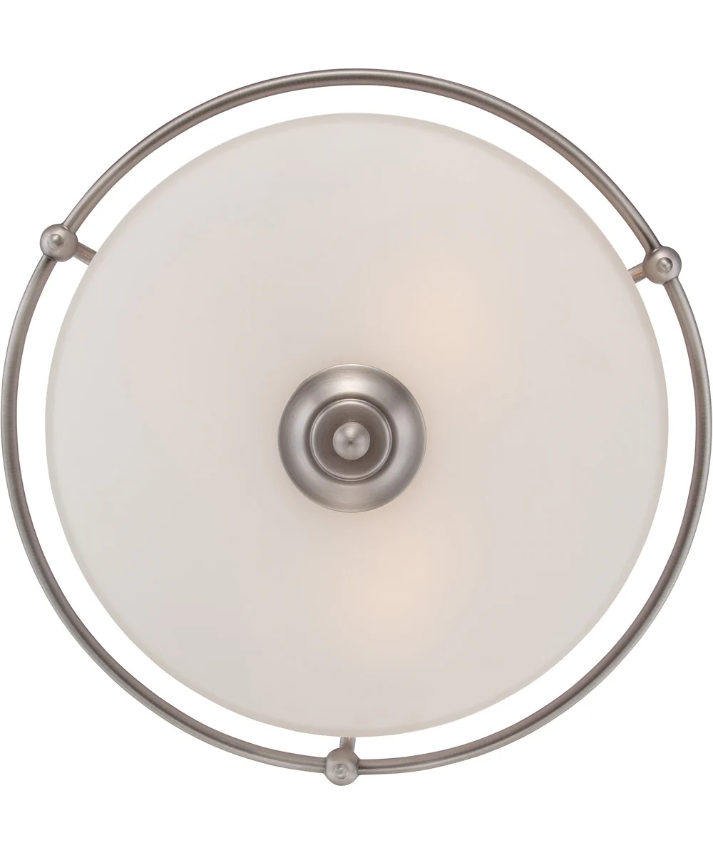 Griffin Large 3-light Flush Mount Antique Nickel - Image 5