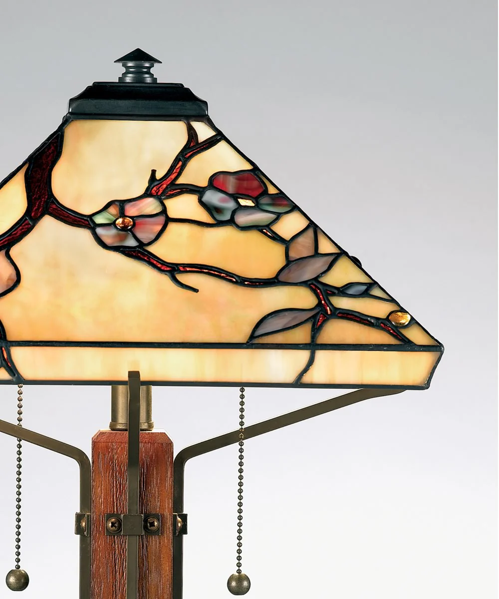 Grove Park Small 2-light Table Lamp Multi - Image 3