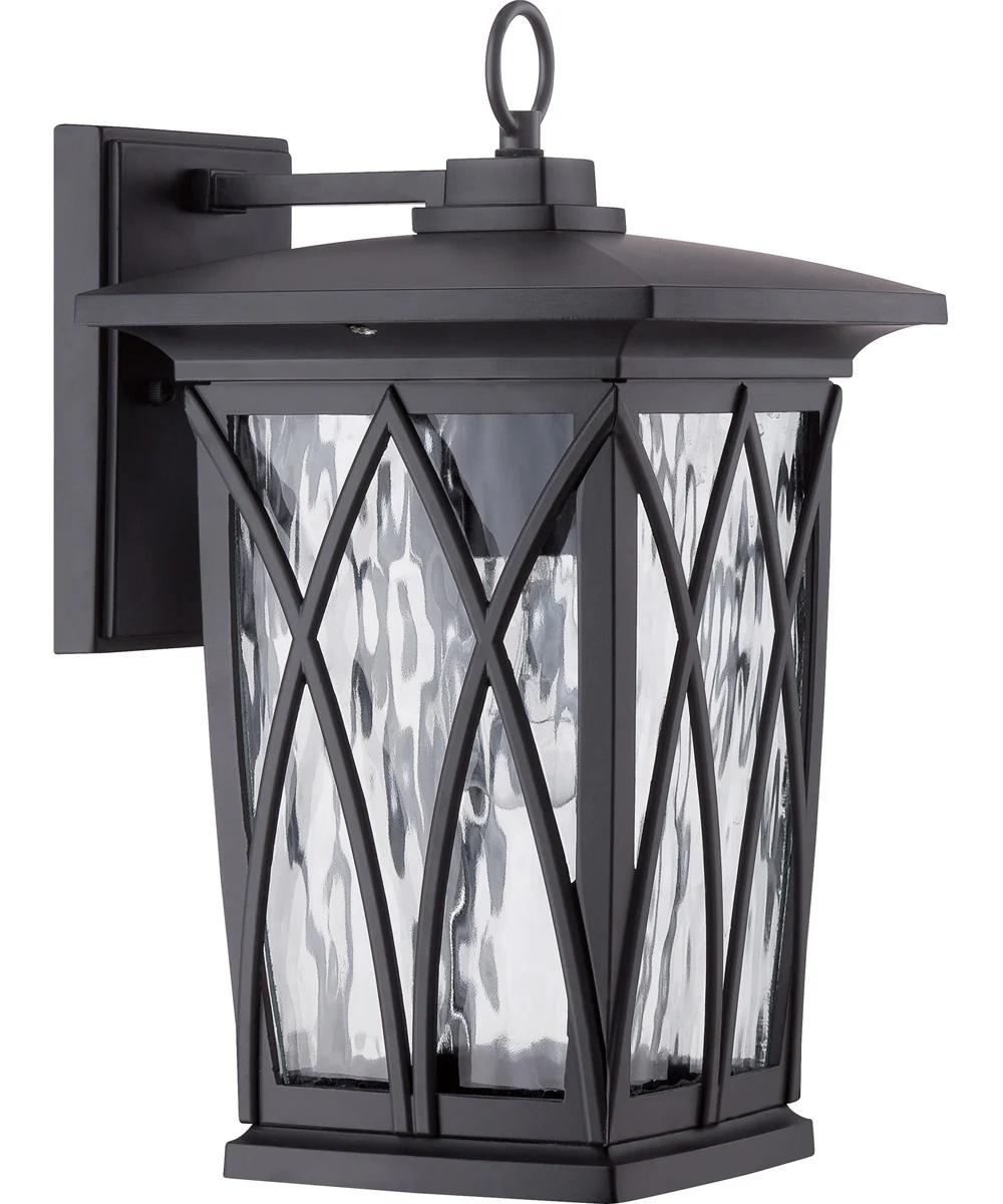 Grover Medium 1-light Outdoor Wall Light Mystic Black - Image 3
