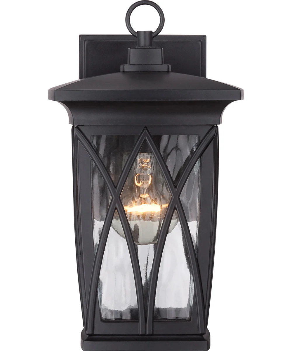 Grover Small 1-light Outdoor Wall Light Mystic Black - Image 4