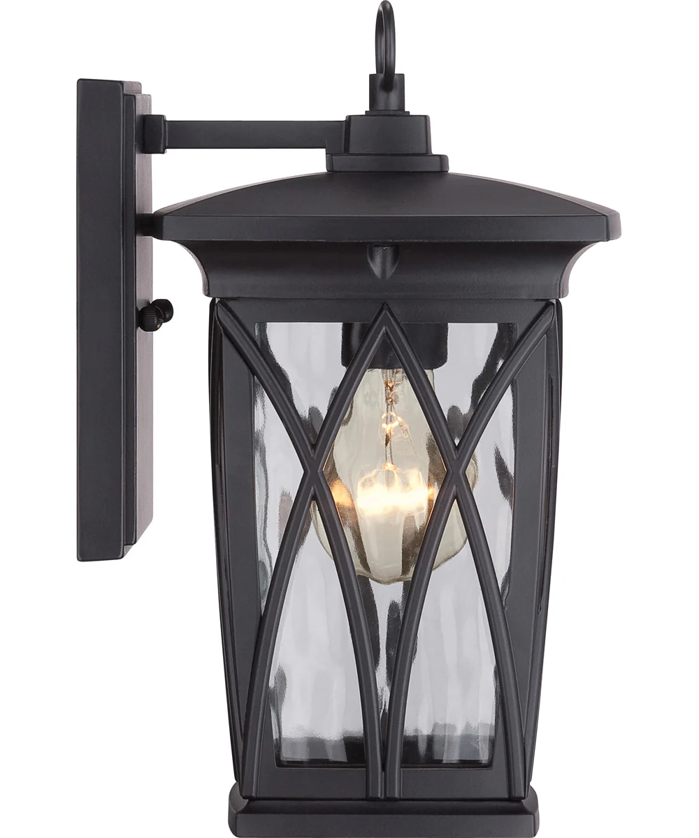 Grover Small 1-light Outdoor Wall Light Mystic Black - Image 5