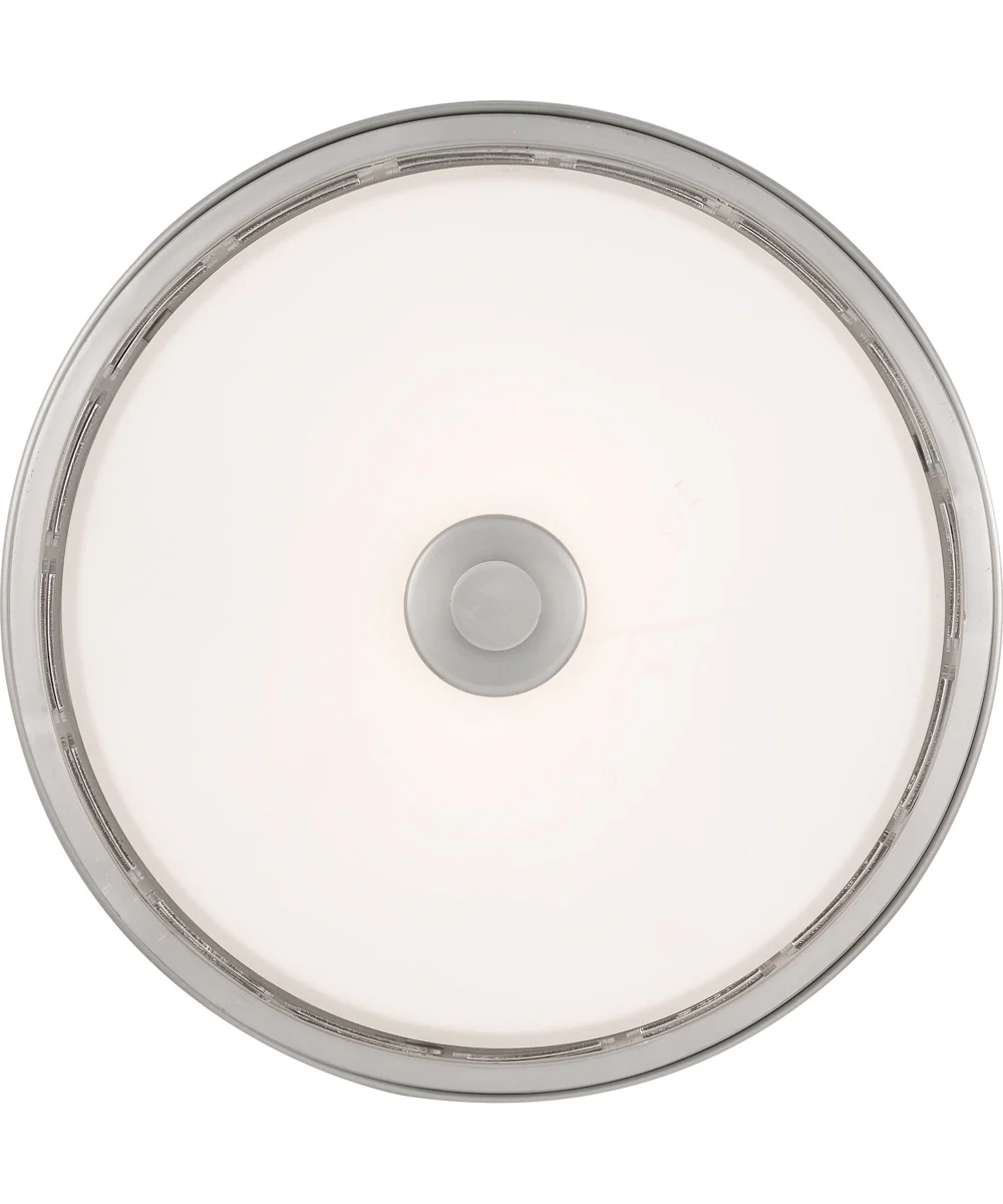 Guardian 2-light Flush Mount Brushed Nickel - Image 5