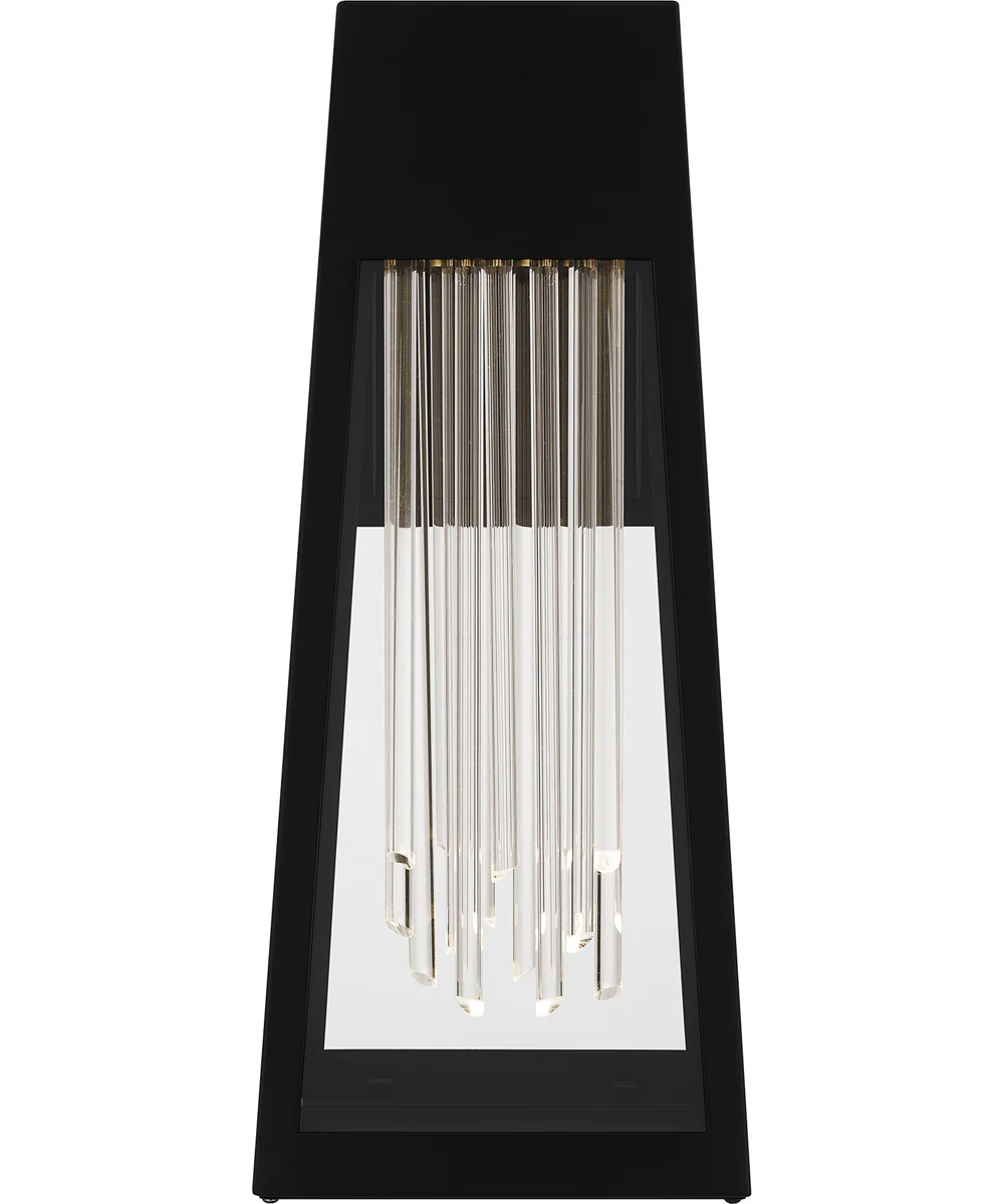 Guinn Large Outdoor Wall Light  Coastal Armour Steel Matte Black - Image 3