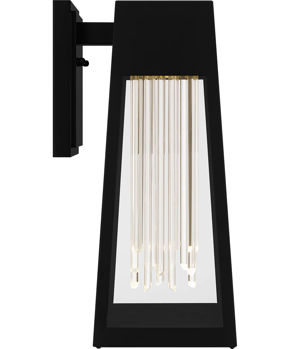 Guinn Large Outdoor Wall Light  Coastal Armour Steel Matte Black - Image 4