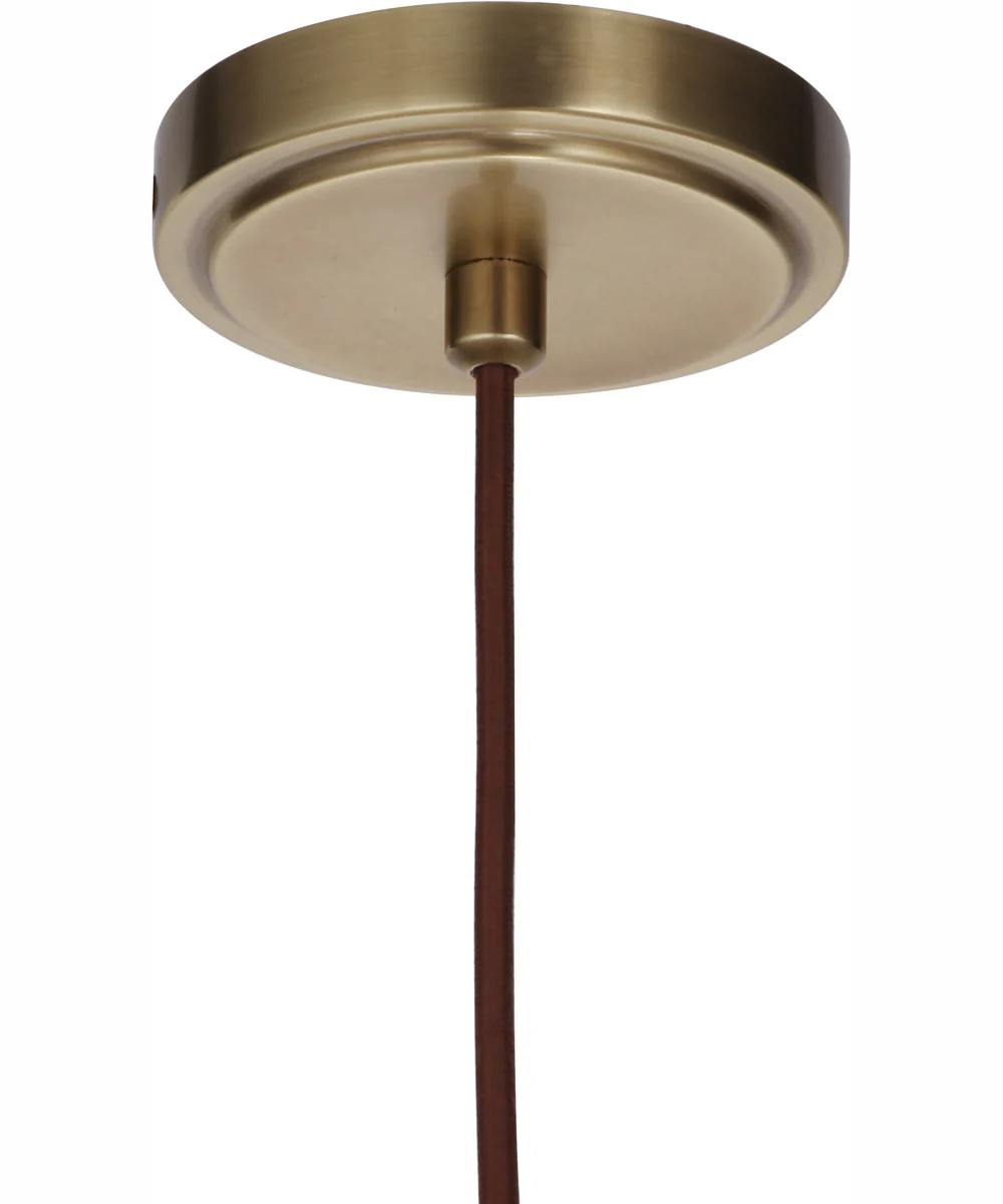 Hagen 1-Light Pendant Vintage Brass - Image 4