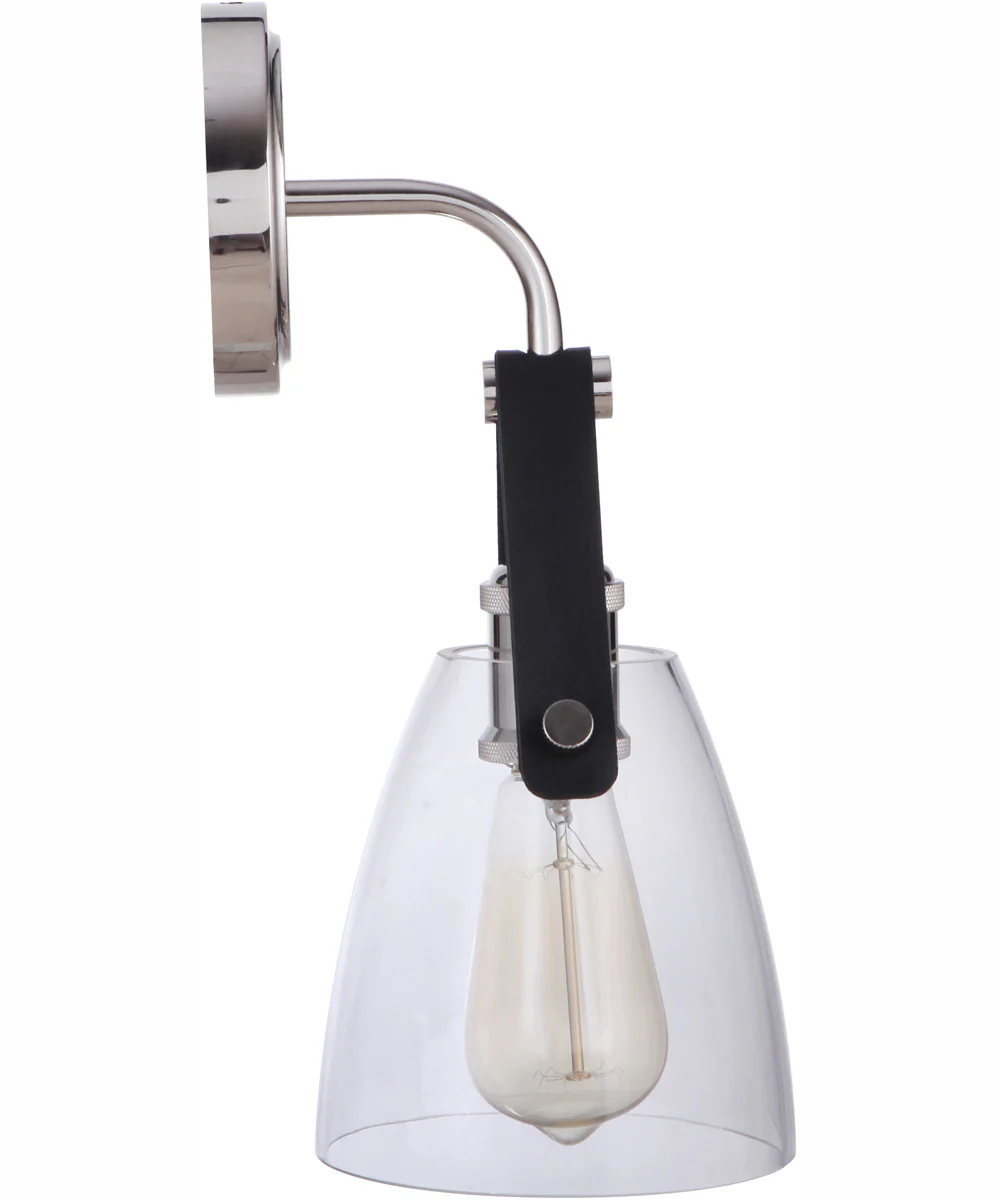 Hagen 1-Light Wall Sconce Polished Nickel - Image 4