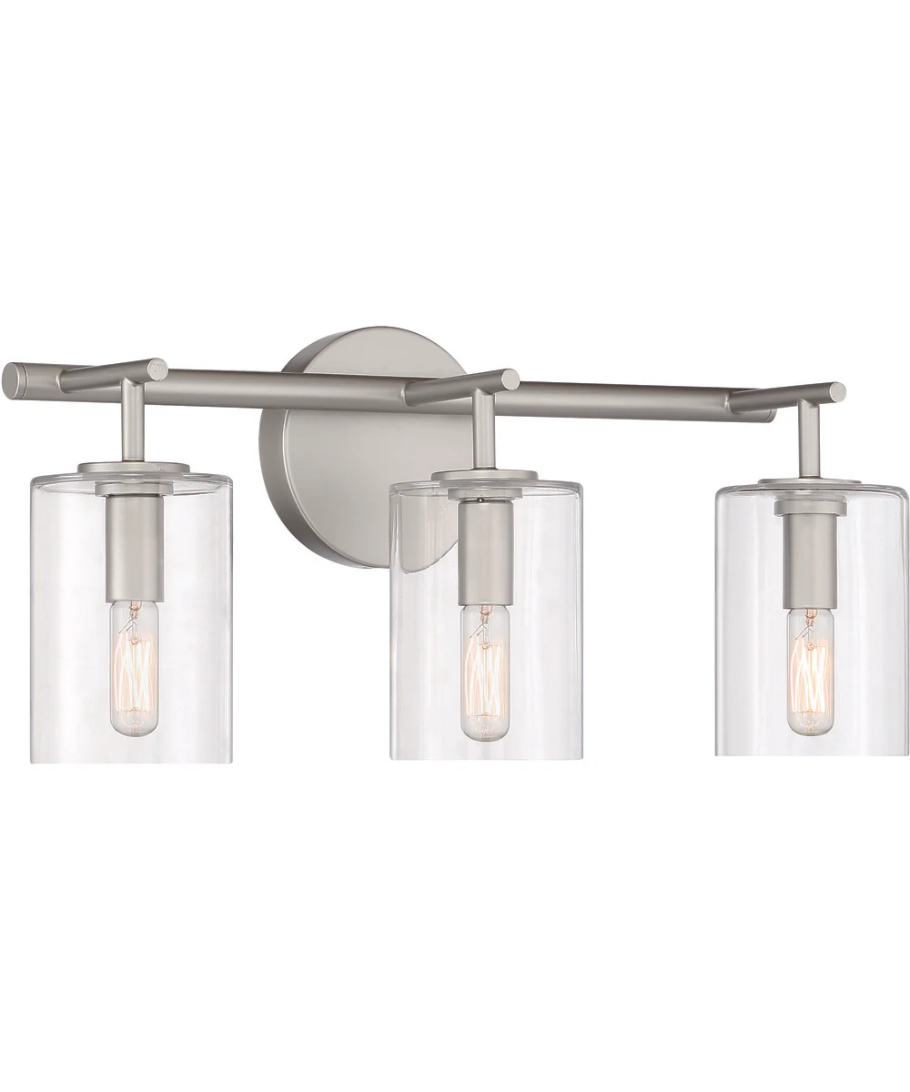 Hailie 3-Light Vanity Satin Nickel - Image 2