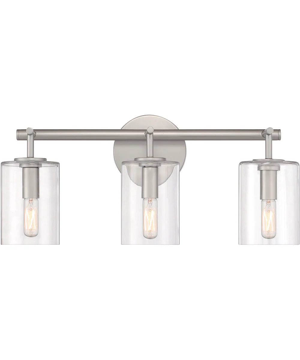 Hailie 3-Light Vanity Satin Nickel - Image 4