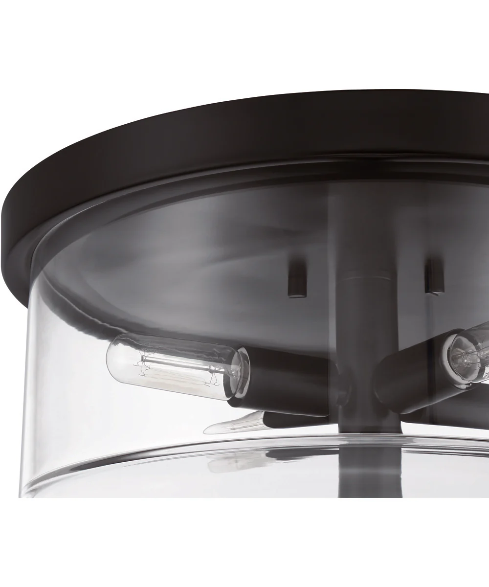Hailie 4-Light Flush Mount Flat Black - Image 5