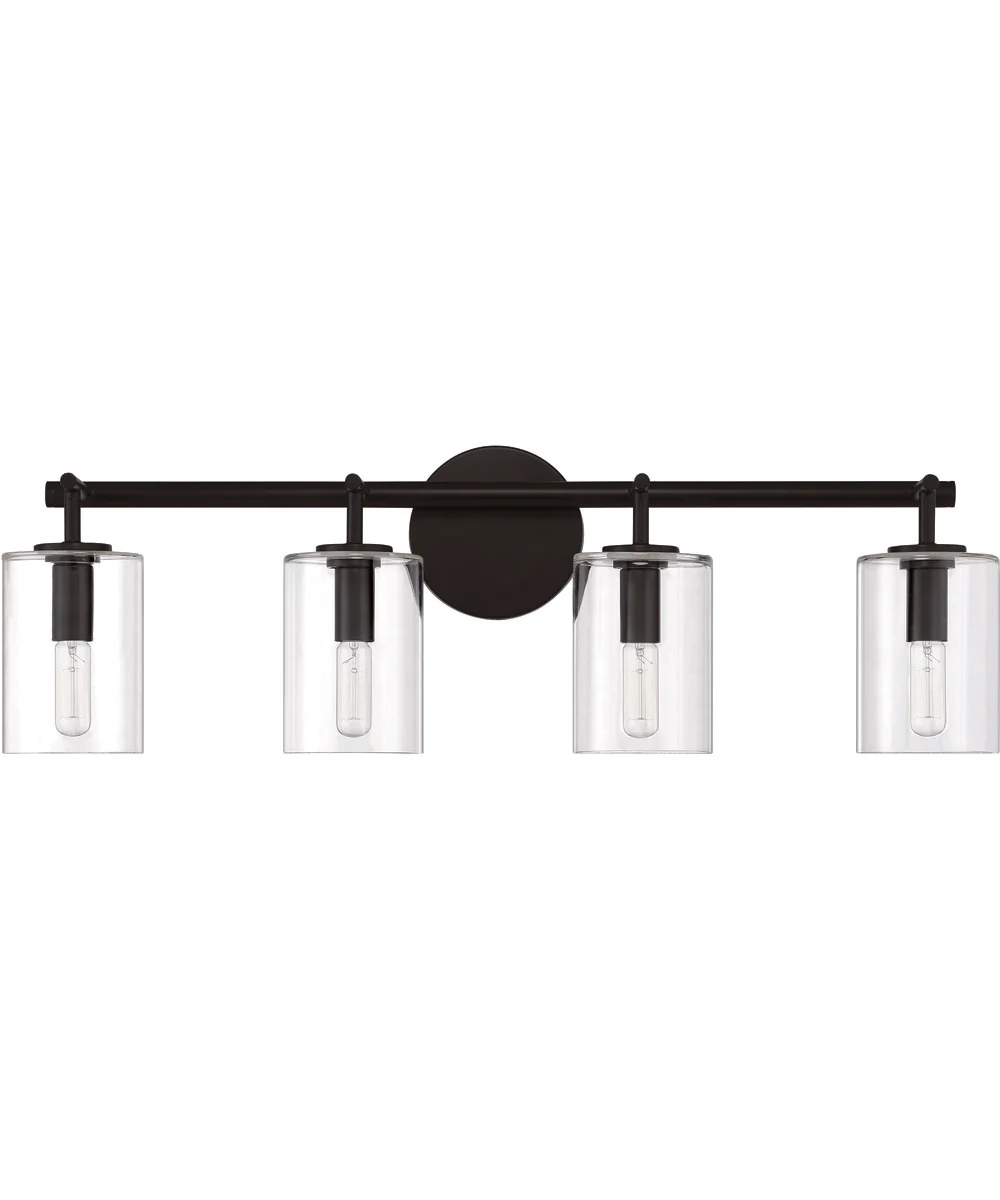 Hailie 4-Light Vanity Flat Black - Image 3