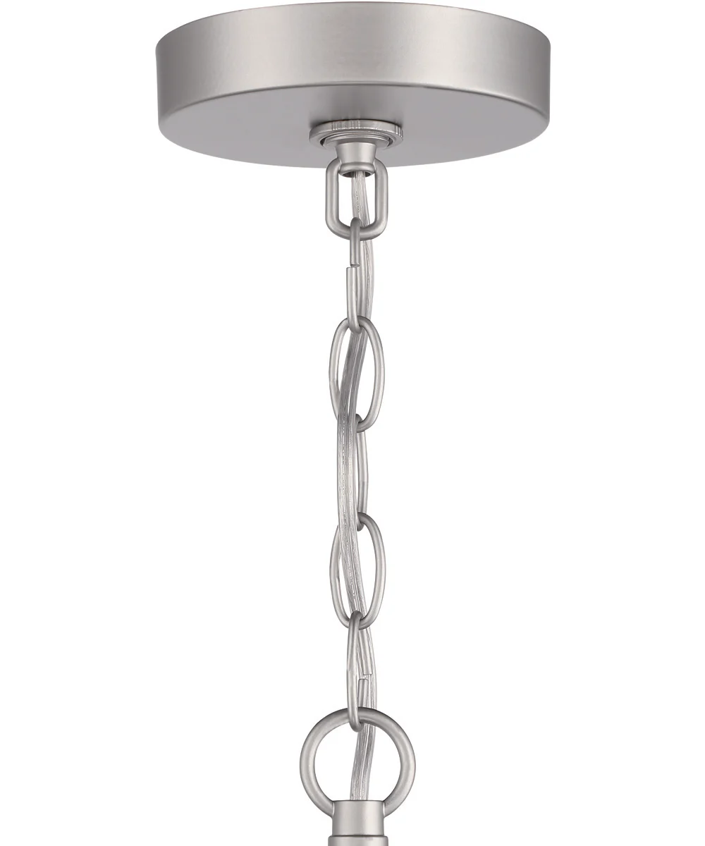 Hailie 6-Light Chandelier Satin Nickel - Image 5