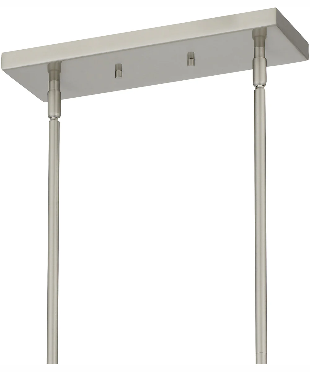 Halsey Medium 3-light Island Light Brushed Nickel - Image 8