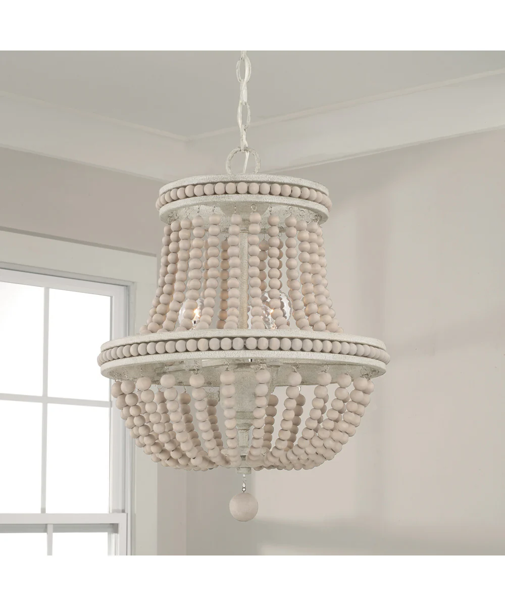 Handley 3-Light Chandelier Sand Dollar - Image 3
