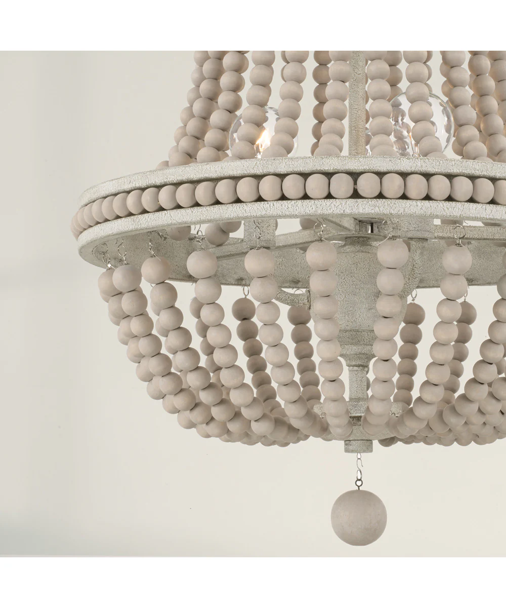 Handley 3-Light Chandelier Sand Dollar - Image 4