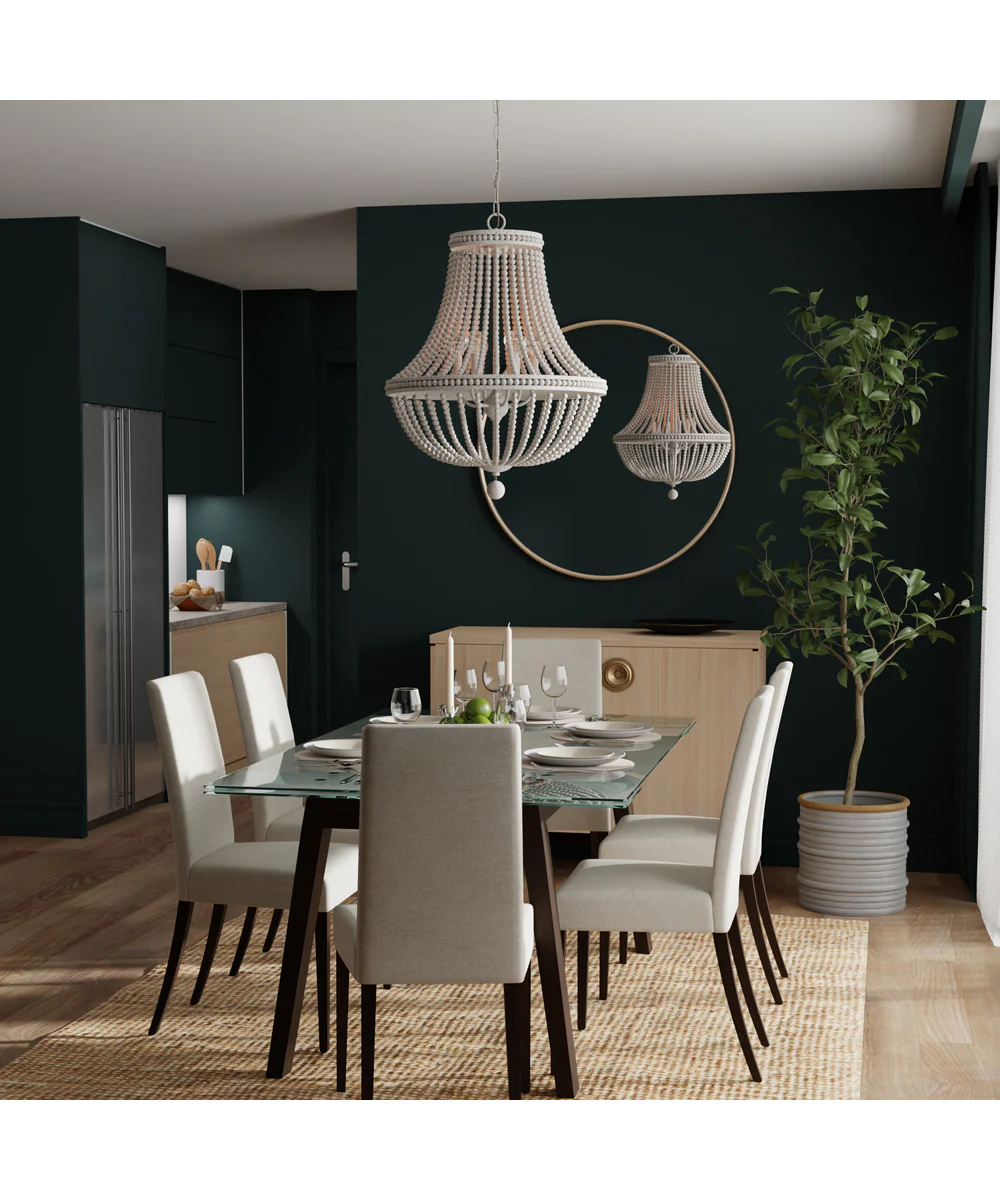Handley 6-Light Chandelier Sand Dollar - Image 2