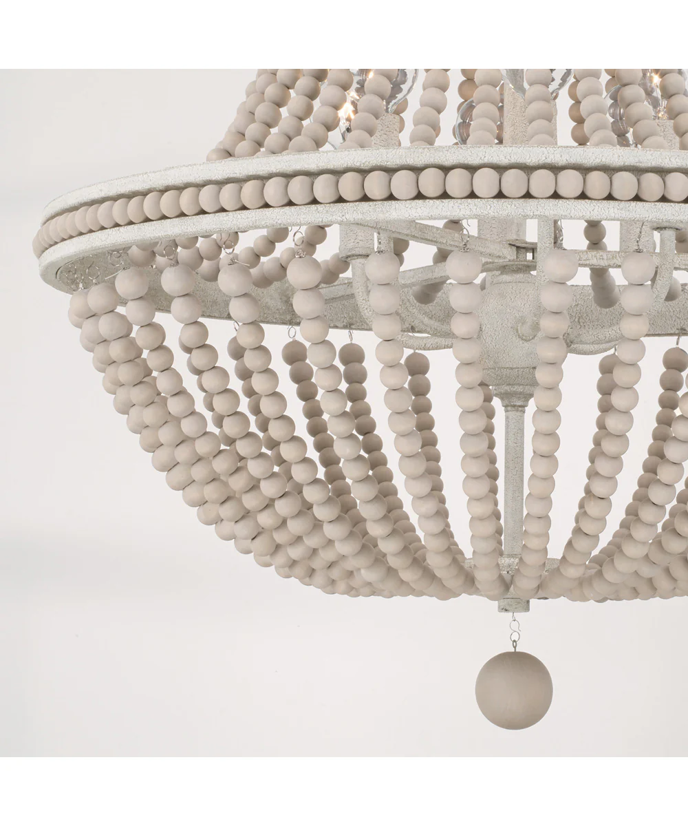 Handley 6-Light Chandelier Sand Dollar - Image 4