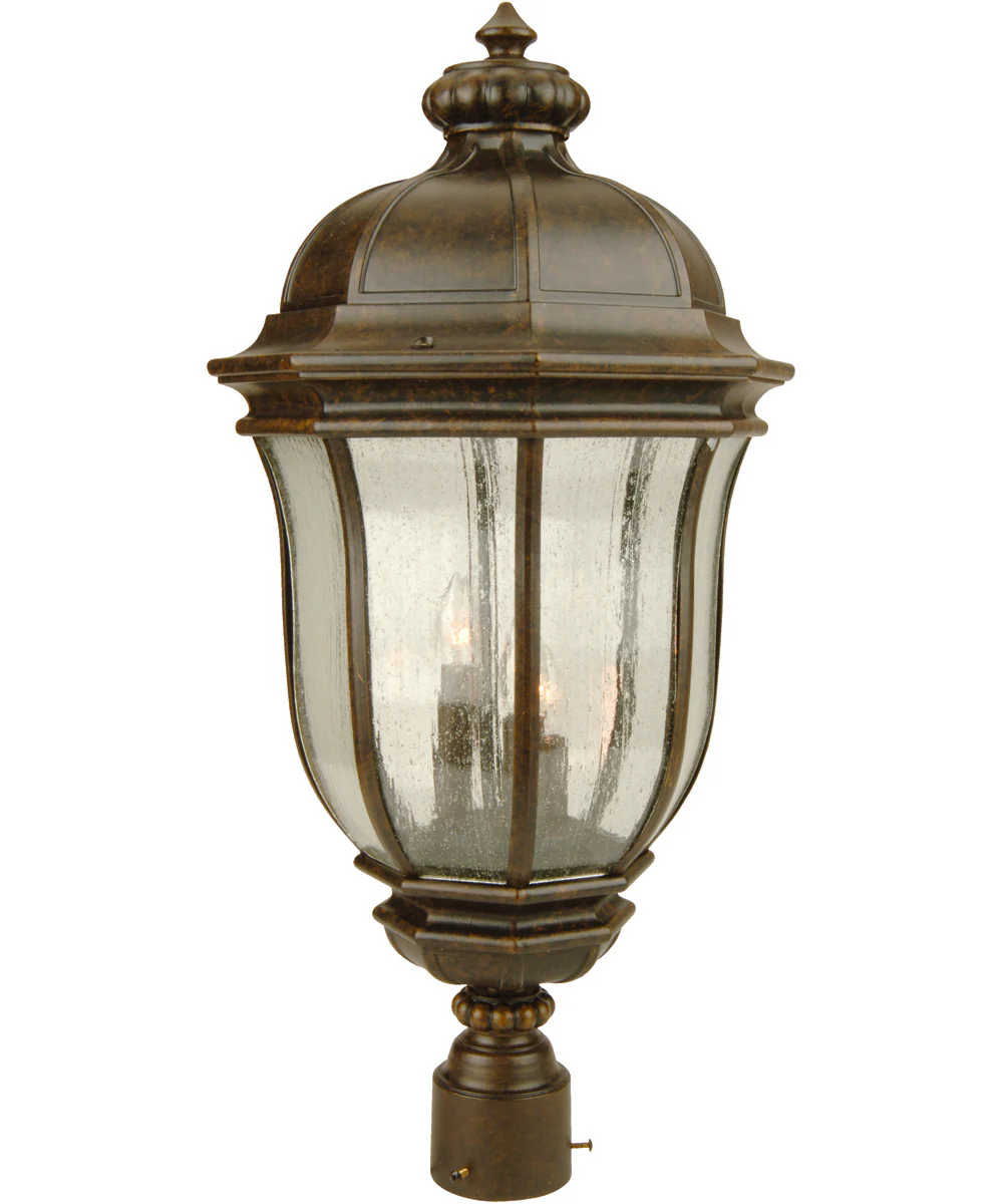Harper 3-Light Post Mount Peruvian Bronze - Image 2