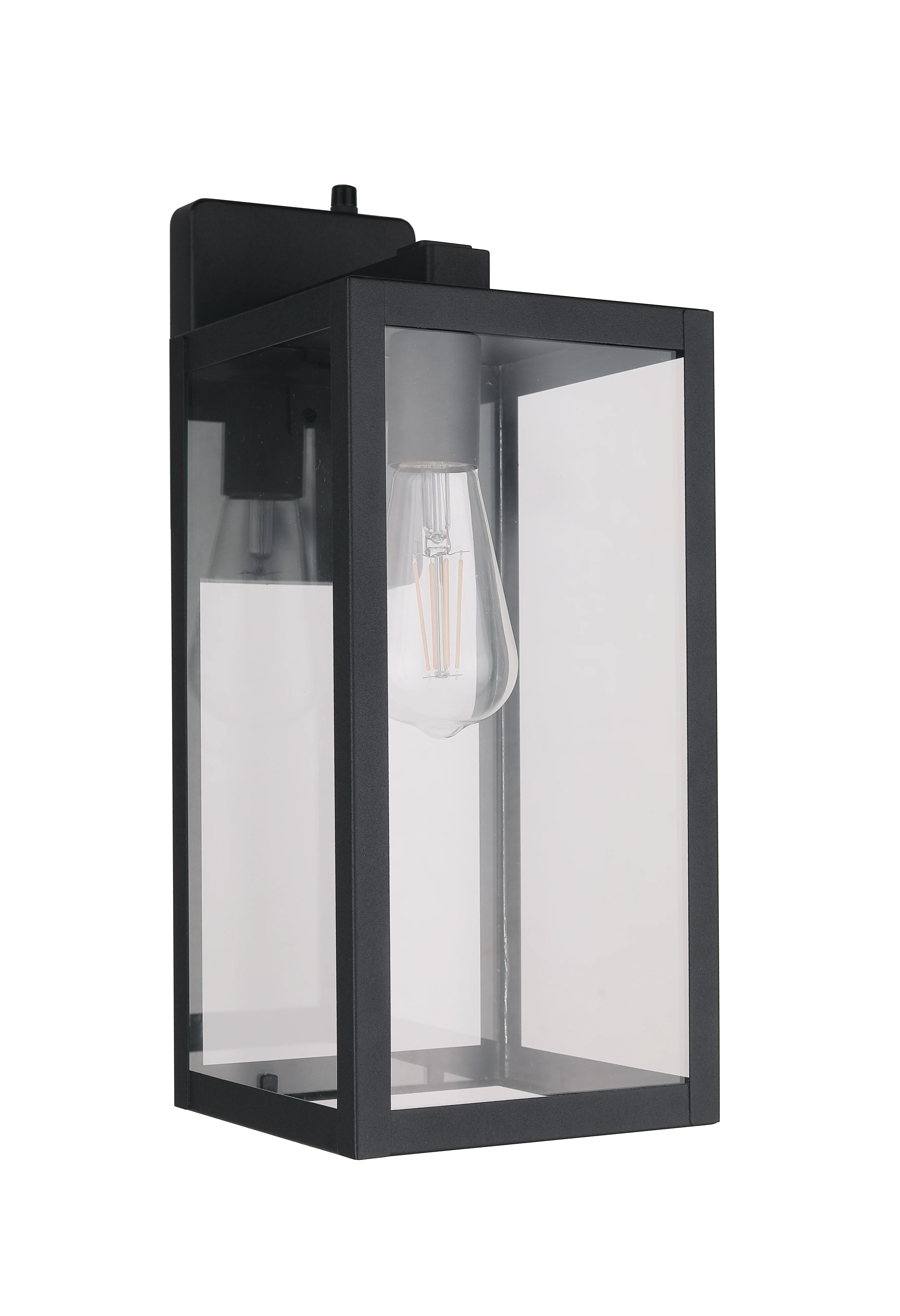 Harris 1-Light Outdoor Lighting Textured Black