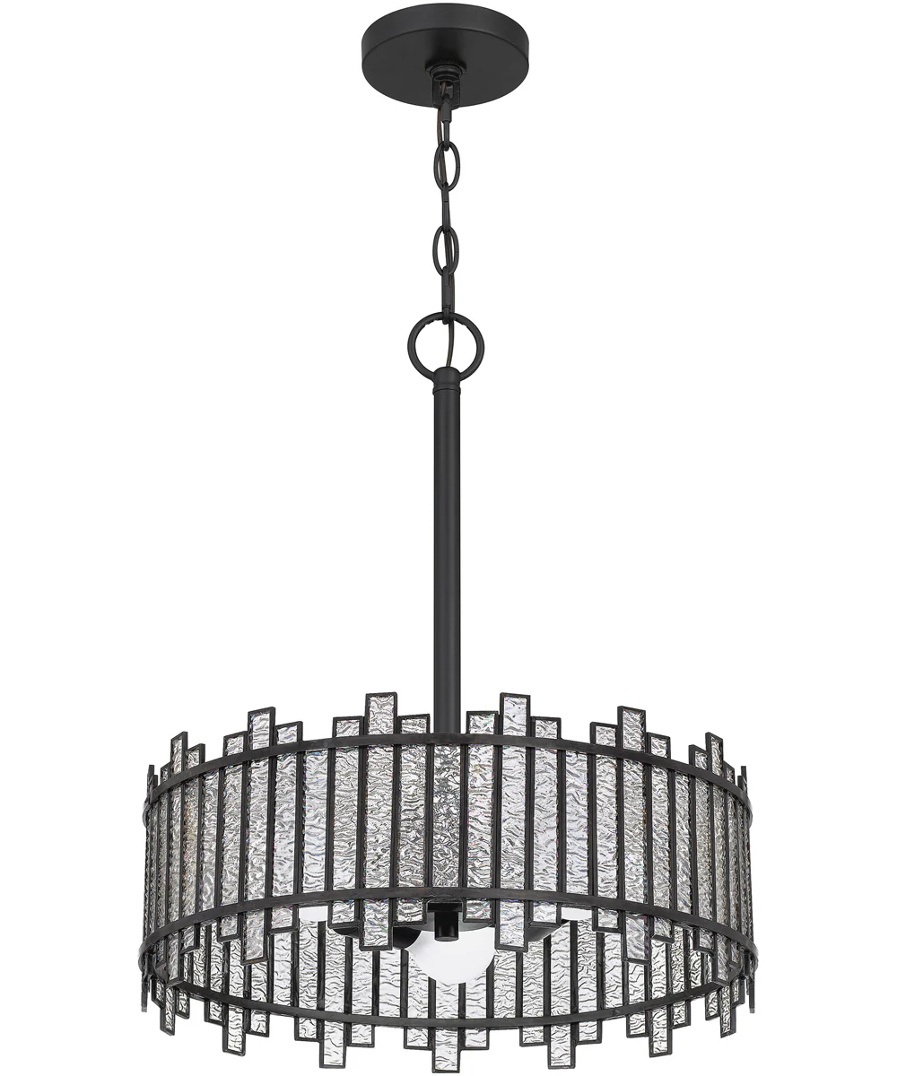 Hartman 3-light Pendant Matte Black - Image 5