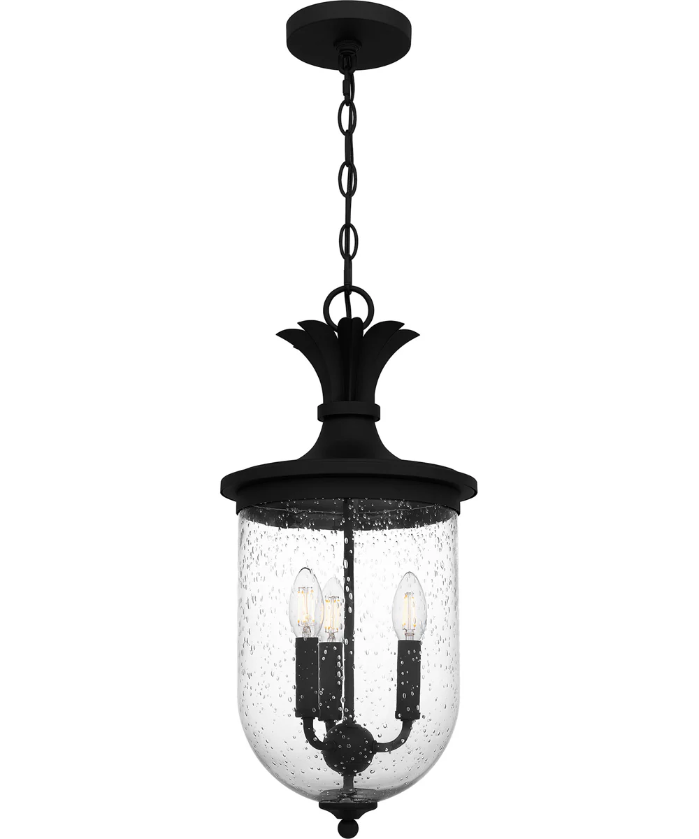 Havana Large 3-light Outdoor Pendant Light Earth Black - Image 3