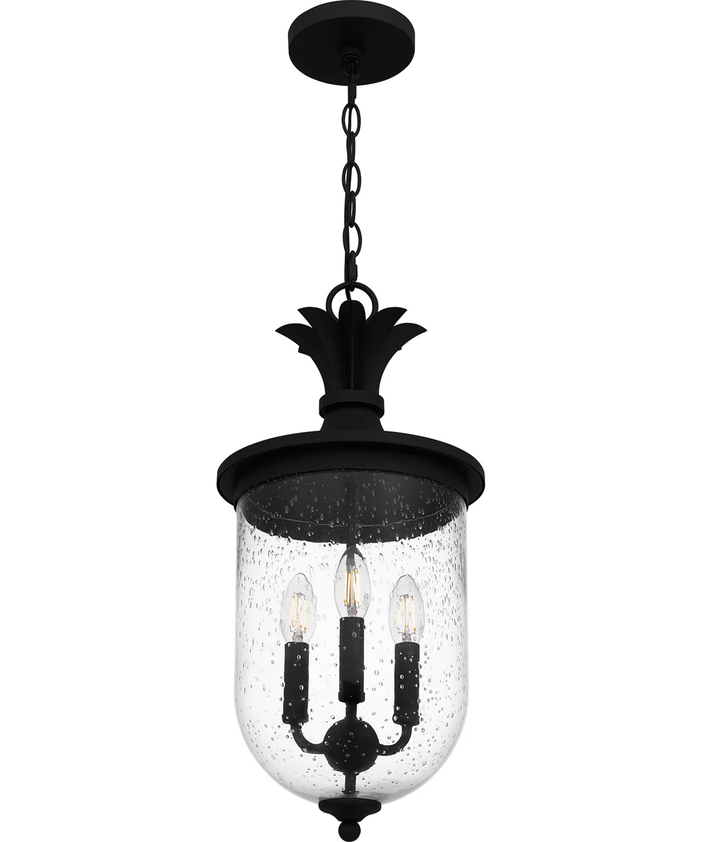 Havana Large 3-light Outdoor Pendant Light Earth Black - Image 4