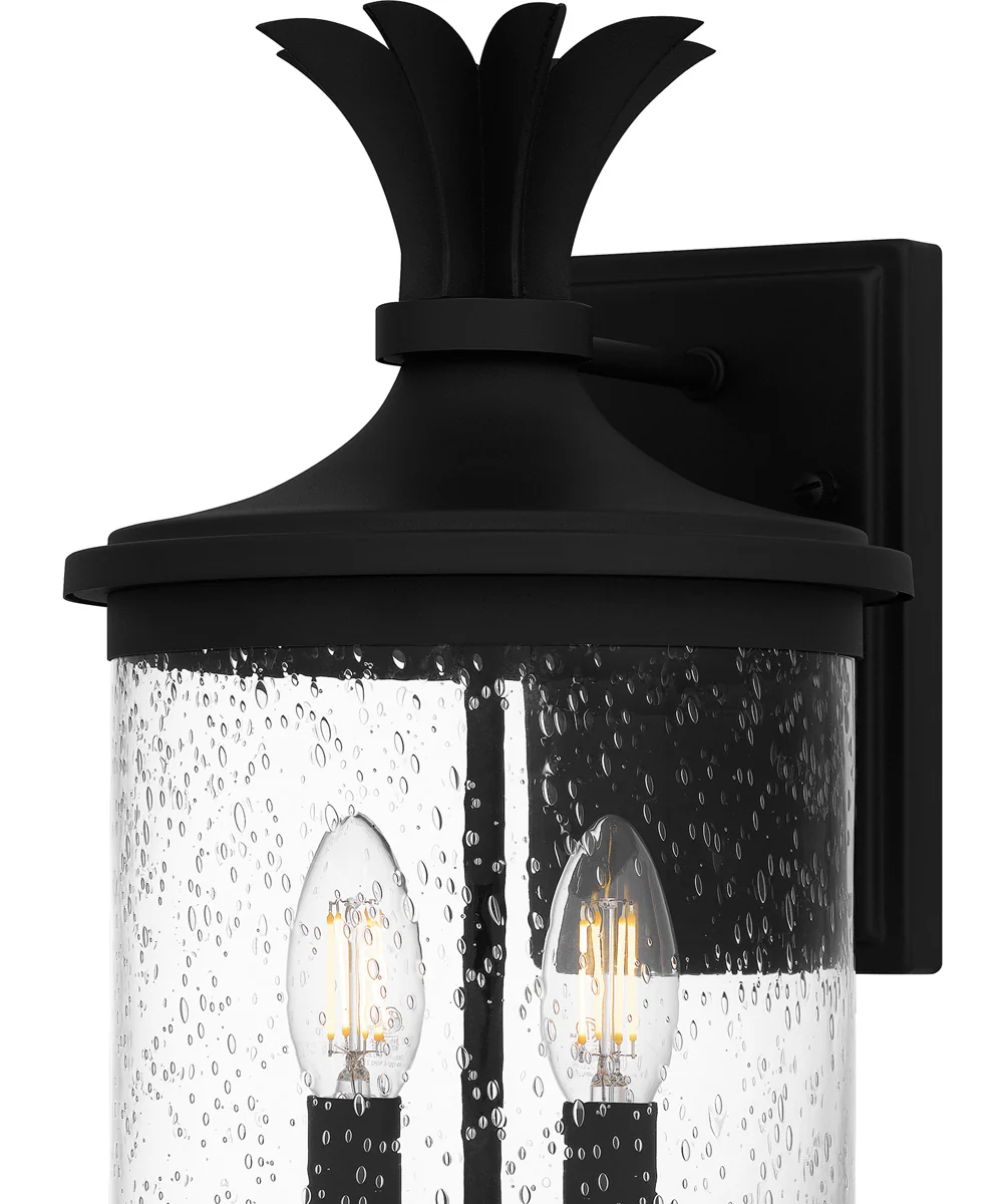 Havana Medium 2-light Outdoor Wall Light Earth Black - Image 5