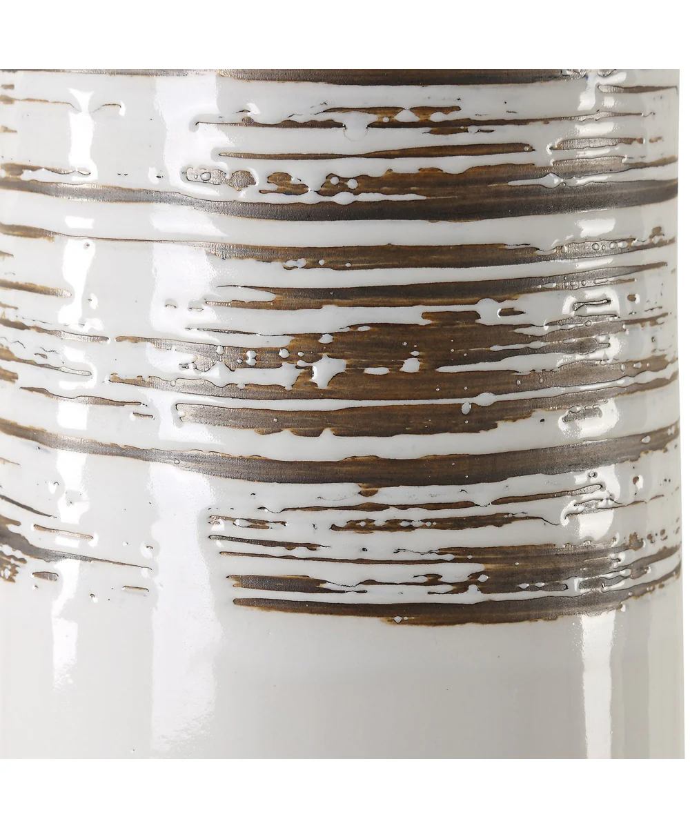 Haven White Glaze Table Lamp - Image 7