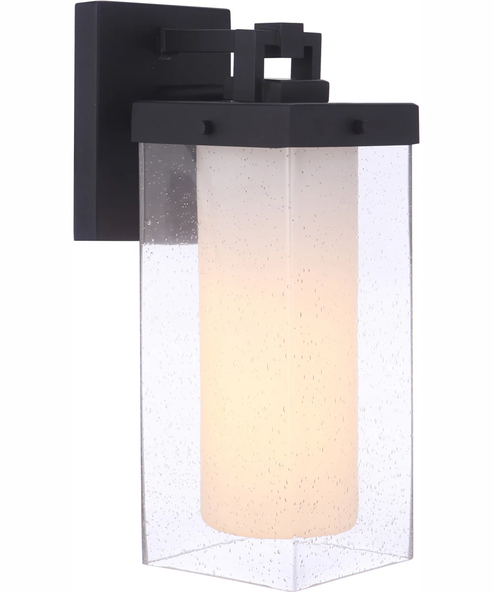 Hayner 1-Light Outdoor Wall Lantern Midnight - Image 2