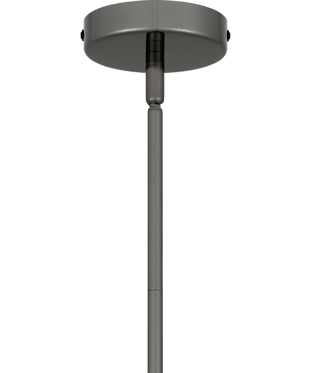 Haynes Small 1-light Mini Pendant Black Chrome - Image 6