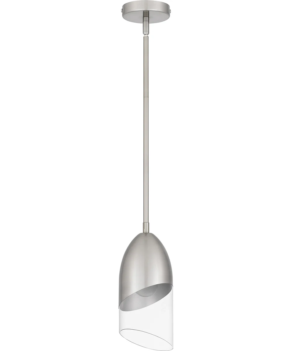 Haynes Small 1-light Mini Pendant Brushed Nickel - Image 2