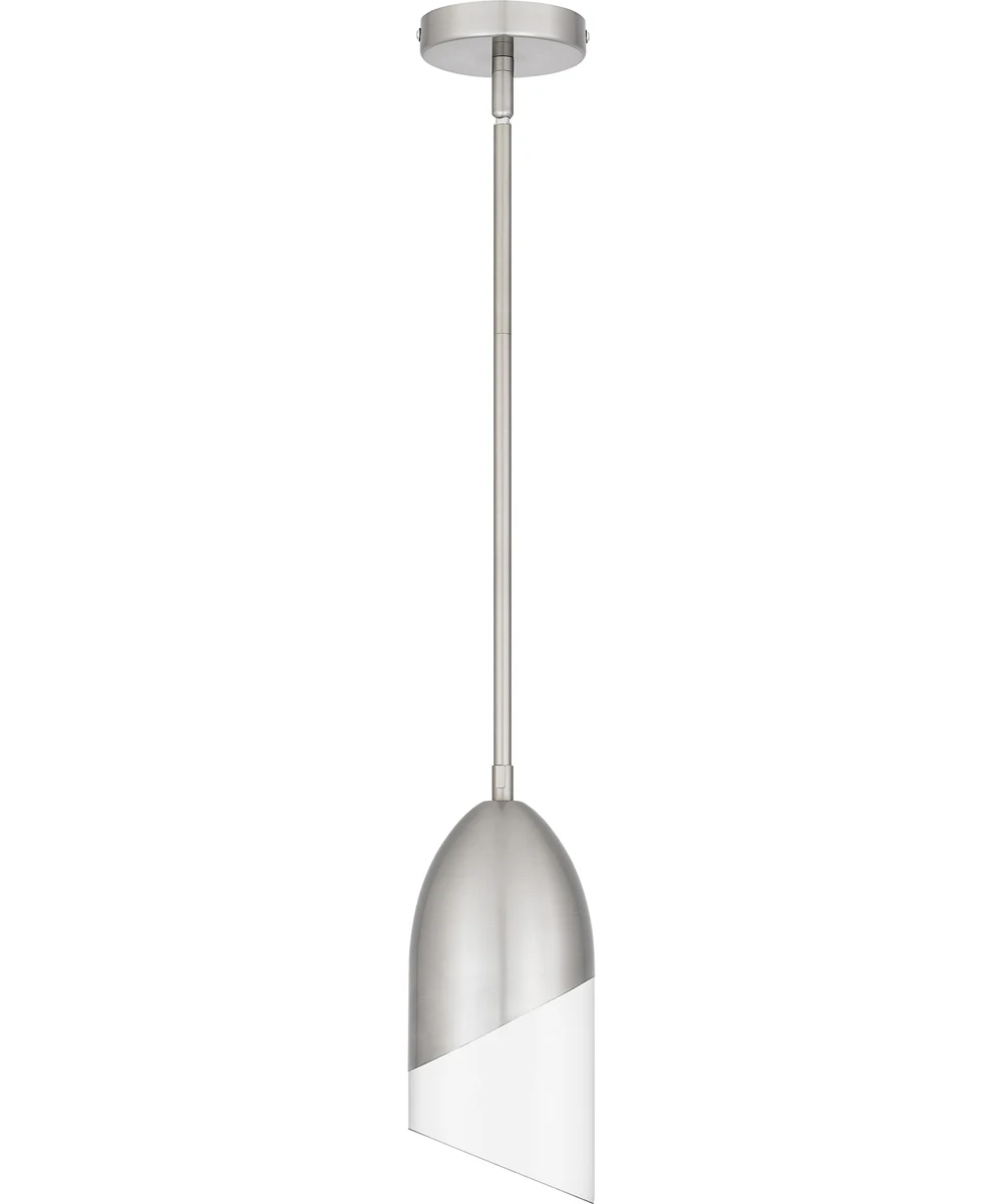 Haynes Small 1-light Mini Pendant Brushed Nickel - Image 3