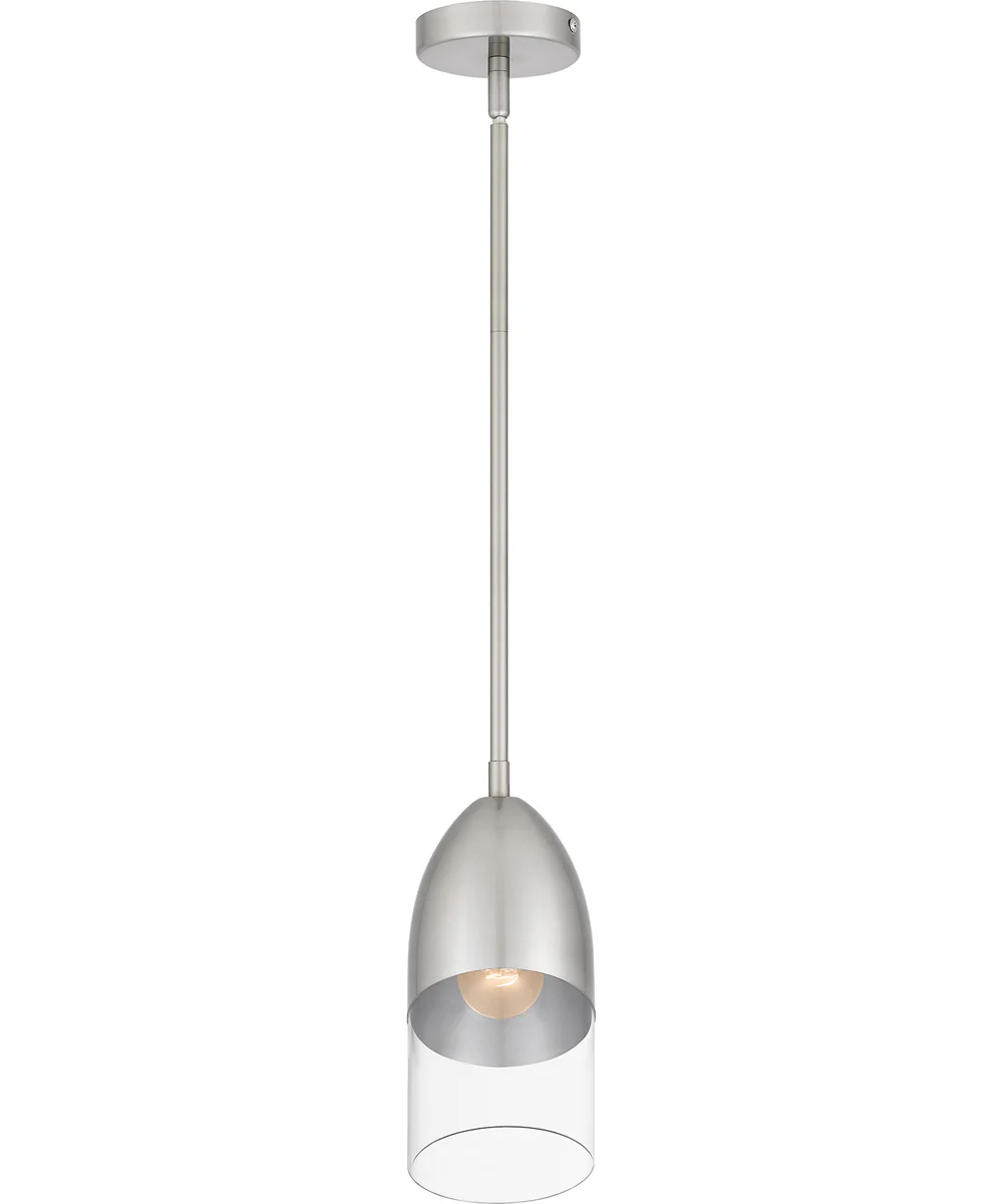 Haynes Small 1-light Mini Pendant Brushed Nickel - Image 4