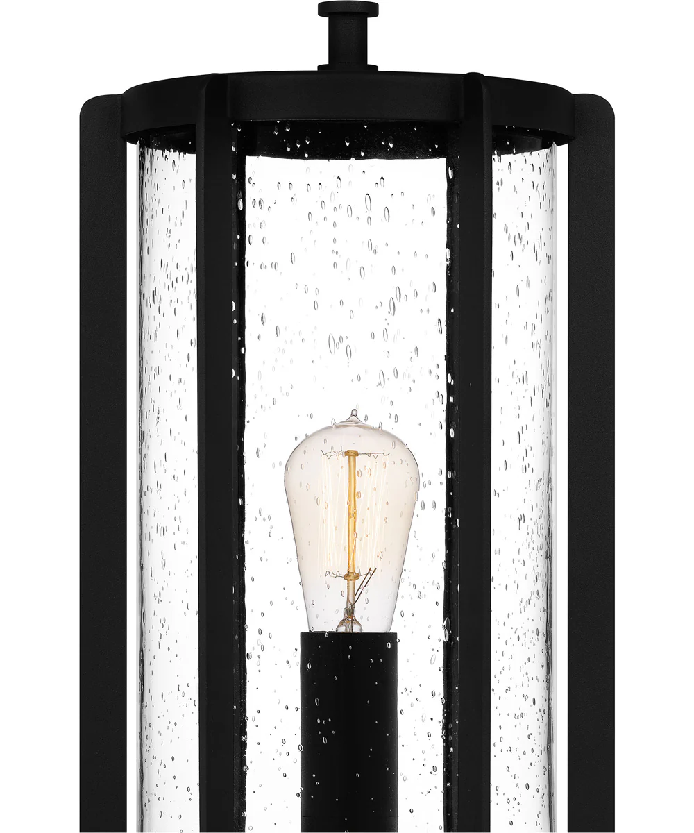 Hazel Large 1-light Outdoor Post Light  Coastal Armour Aluminum Earth Black - Image 6
